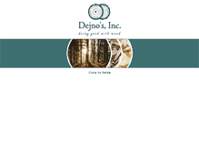 Tablet Screenshot of dejnos.com